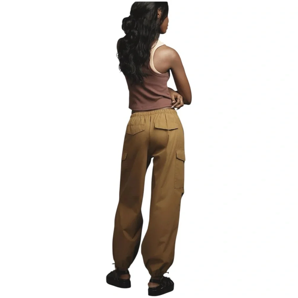Anthropologie Pilcro Pull On Parachute Pants with Cargo Pockets Womens Size XS - Picture 2 of 8